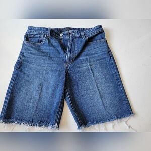Joe's Cut-Out Denim Shorts Size 30 Blue